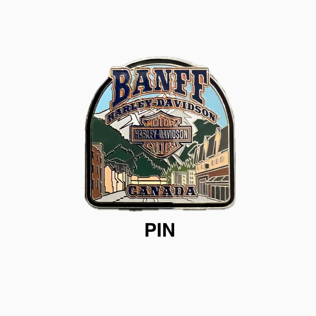 Custom - Banff Ave Pin 1.5"- Banff Harley-Davidson®