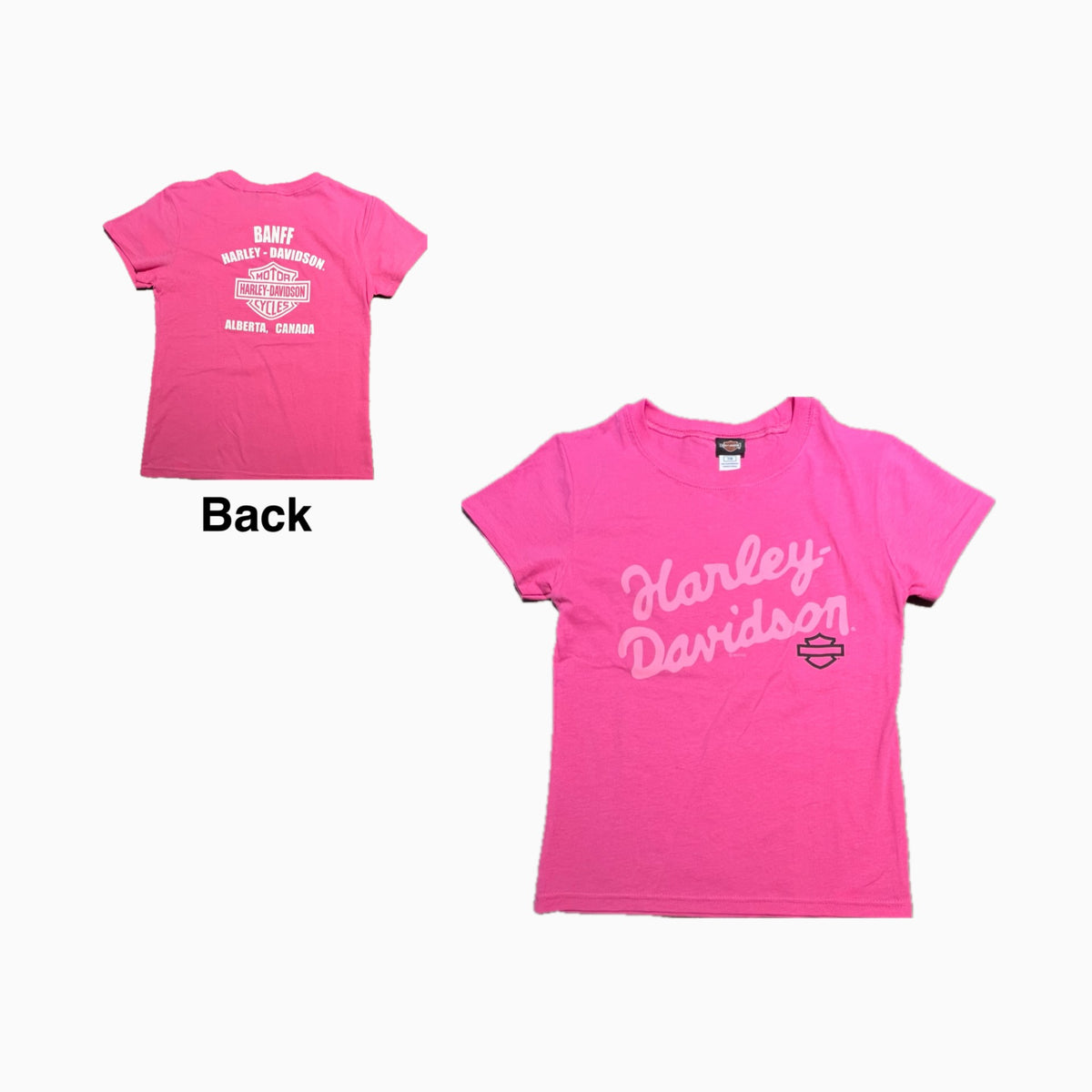 Kids Shirts Girls - Little Beauty Hot Pink - Banff Harley-Davidson®