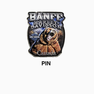 Custom - Banff HD Grizzly Bear 1.5" PIN - Banff Harley-Davidson®