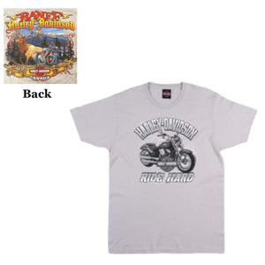 Men's S/S Tee - Uproad-Silver - Banff Harley-Davidson®