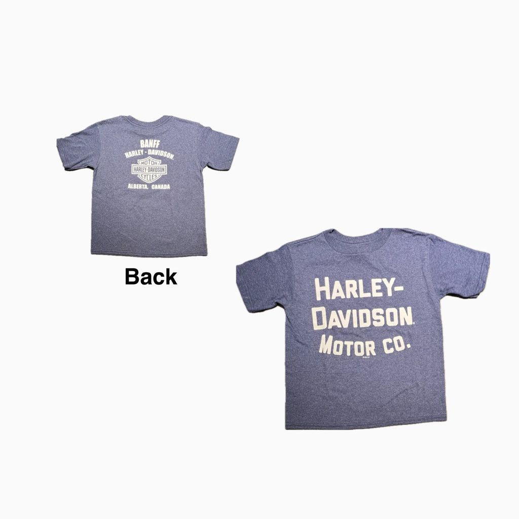 Kids Shirts Boys- Motor Co NavY - Banff Harley-Davidson®