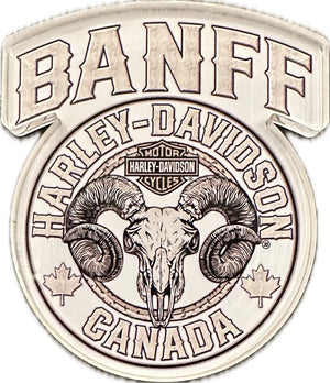 Magnet -Custom Banff Magnet 3''- Banff Harley-Davidson®