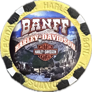 Poker Chips - Custom Mountin View - Banff Harley-Davidson®