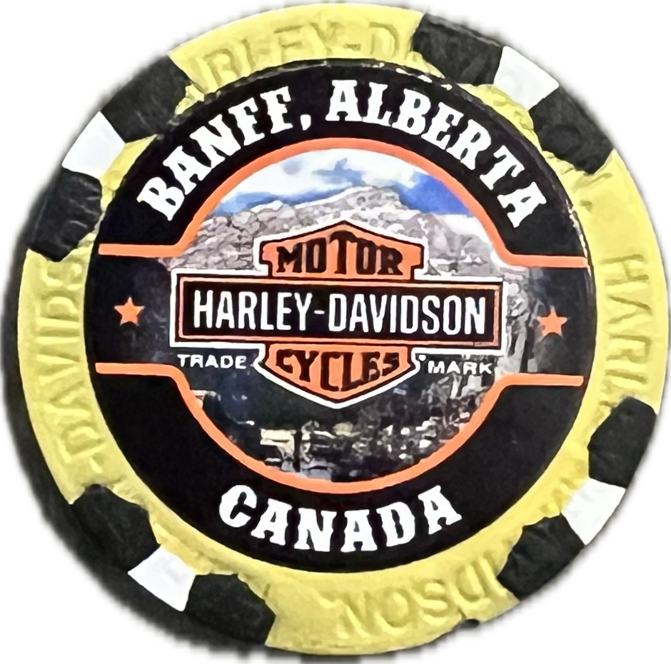 Poker Chips - Custom Mountin View - Banff Harley-Davidson®