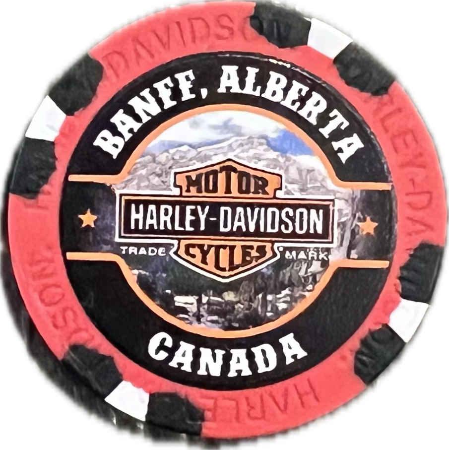 Poker Chips - Custom Mountin View - Banff Harley-Davidson®