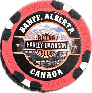 Poker Chips - Custom Mountin View - Banff Harley-Davidson®