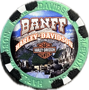 Poker Chips - Custom Mountin View - Banff Harley-Davidson®