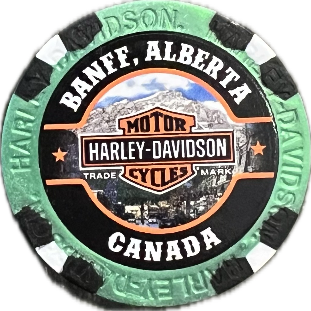 Poker Chips - Custom Mountin View - Banff Harley-Davidson®