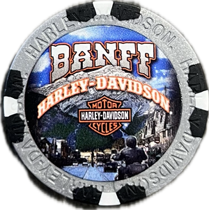 Poker Chips - Custom Mountin View - Banff Harley-Davidson®