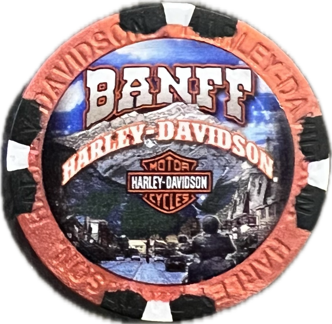 Poker Chips - Custom Mountin View - Banff Harley-Davidson®