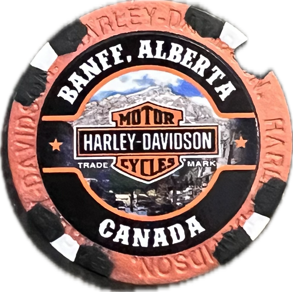 Poker Chips - Custom Mountin View - Banff Harley-Davidson®
