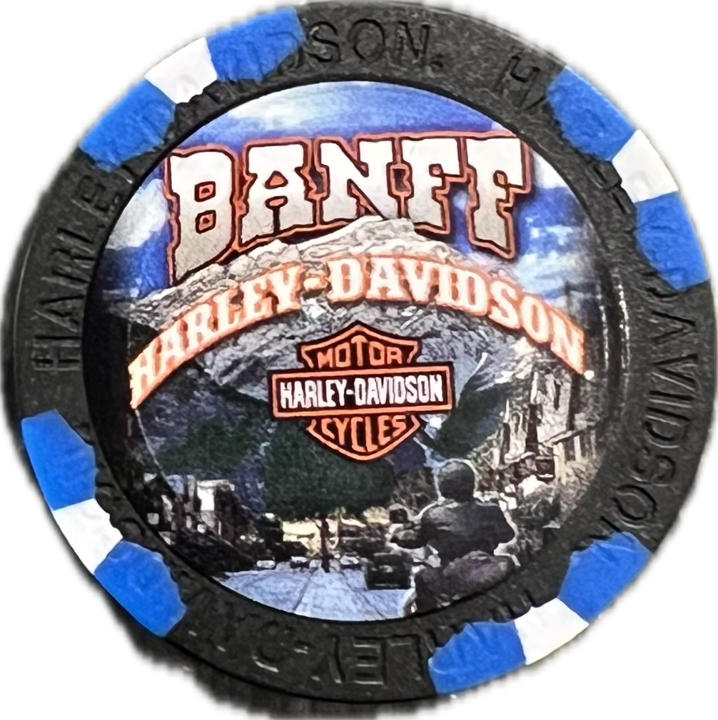 Poker Chips - Custom Mountin View - Banff Harley-Davidson®