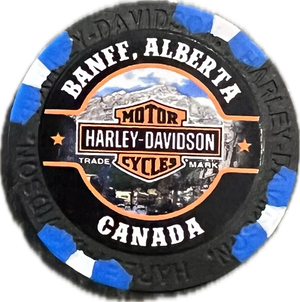 Poker Chips - Custom Mountin View - Banff Harley-Davidson®