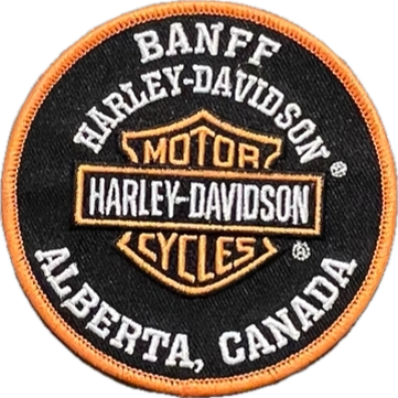 Custom Patch - 3.5' Bar & Shield - Banff Harley-Davidson®